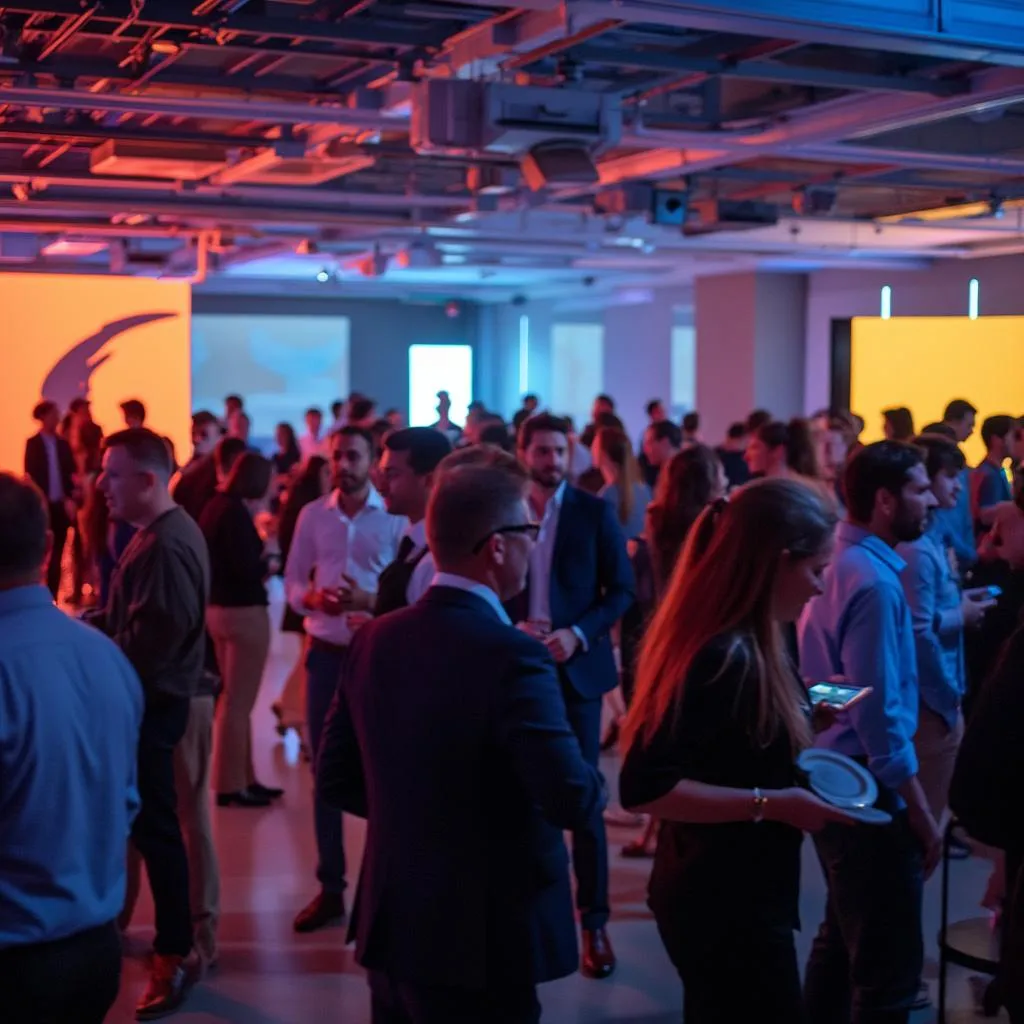 Evento de networking organizado por la empresa